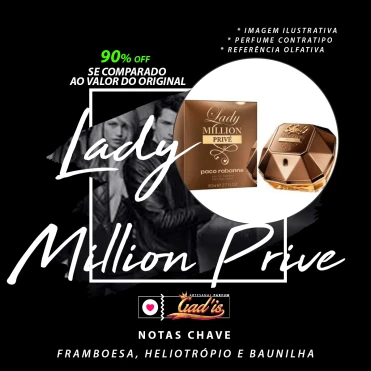 Perfume Similar Gadis 420 Inspirado em Lady Million Privé Contratipo